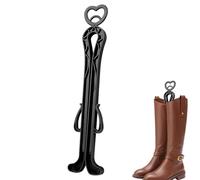Generico Shaper para botas, soporte para formas de zapatos - Soportes para almacenamiento | Inserciones de soporte de clip, de para botas de colores, interior para medio-altas largas, Negro,