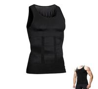 Genérico Shaperluv for Men,Shapeluv Tank 2.0 Top Men, Compression Tank Top,Shaper Luv Tank for Big and Tall (Black,M)
