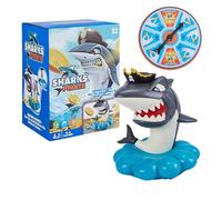 Genérico Shark Bite Game, Board Games, Sudden Surprise Fun Reactions Quick Setup Group Friendly Easy Rules Engaging Theme, Multiplayer Toy for Date, Picnic, Beach, Camping