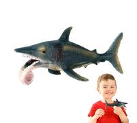 Genérico Shark Statue, Animal Models, Learning Activities, 7,48 x 2,95 x 2,76 pulgadas, Educational Play Toy Imagination, Home Collection for Living Room, Party Supplies