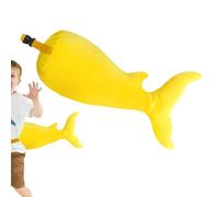 Genérico Shark Tail Costume - Kids Plush Halloween Cosplay Accessory, Soft OceanAnimal Tail Prop for Boys Girls Masquerade Stage Shows Role Play School Events Halloween Christmas Dress Up Party
