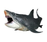 Generico Shark Toys, Realistic Shark Statue, Educational Learning Tool, Decorative Animal Collectible for Sea Education, Classroom Teaching, Pretend Play Activities, 10.63x5.51x3.94 inches