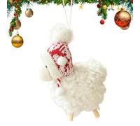 Genérico Sheep Decorations Cute Lamb Shape Hangable Collectible Figurine