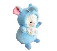 Genérico Sheep Stuffed Animal - Cute Plush Sheep with Wearable Clothes, Baby Animal Plush Toy, 9.8Inches Cuddly, Soft Collectible Cuddle Snuggle Doll for Easter Christmas Birthday Party