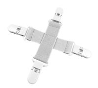 Genérico Sheet Detangling Tool - Laundry Duvet Covers Detangling Supplies | Cleaning Tool with 4 Clips for Bedding Sheets Blankets Quilts | Anti-Wrinkle Preventer for Washer Dryer