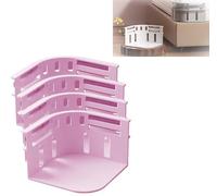 Genérico Sheet Holders - Secure Bed Sheets Firmly in Place, 2025 New Holders for Bedding, Holder Straps, Secure Firmly in Place, Fits All Mattress, Easy Lock Design Reusable (Pink)