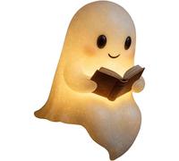 Genérico Sheremart Glowspirit,Brimody GlowSpirit,Cute Ghost Reading Book Lamp, Light Up Halloween Decor,for Bedroom Study Room, Readers (2PCS)
