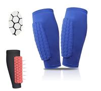 Genérico Shindefender Shinguardian Elite, Shin Defender Shin Guards, Shin Defender Shin Guards Kids, Shindefender Shin Guards, Ski Shin Guards (M,Blue)
