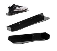 Genérico Shoe Display Shelf, Floating Acrylic Shoe Wall Shelfs, Adorable Storage Stand, Organizer Holder for Home Decor, Collectors, and Sneaker Advertising, 11.81x3.94x1.18 Inches