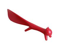 Generico Shoe Horn - ABS, Cat Shape Sneaker Wearing Helper, Foot-Protecting Design | Adaptable Support,Sneaker Shoe Shoehorn,for Kids Teens Adults Elderly Pregnant Women Students Daily Dressing, rojo