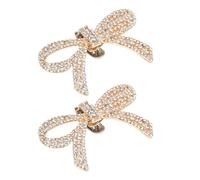 Generico Shoe Jewelry for Bags, Elegant Shoe Clips, Stylish Shoe Decorations, Fashion Shoe Clips, Decorative Shoe Clips, Women's Heels Shoe Jewelry, Removable Bow Decorations, Bag Clips for Shoes,
