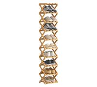 Generico Shoe Organizer - 10-Tier Foldable Space Saving racks, Large Capacity Standing Shoe Rack, Shoes Organizer for Home Apartment Hallway Living Room Closet, Sneakers, Boots, High Heels, Slippers