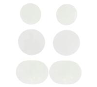 Genérico Shoe Patches - Breathable Toe Burst Prevention Sticker Tape, 6-Piece Self-Adhesive Design, Durable Repair Fitment + Heel Reinforcement, Durable Synthetic Material - For Sneakers & Boots