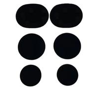 Genérico Shoe Patches for Holes, 18-Piece PU Leather Repair Set for Sneakers & Toe Wear, Breathable Adhesive Fix Kit for Running Shoes, Work Boots, Jackets, Hats, Baby Clothes, Costumes