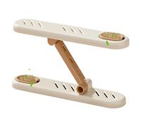 Genérico Shoe Rack For Closet - ABS 20x14x4cm | 2 Tier Expandable Adjustable Holder | Shoe Organizer Storage Shelf Stand with Aromatherapy Box Space Saving For Bedroom Closet Dorm Entrance Front Door
