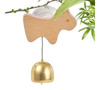 Genérico Shopkeepers Bell, Effortless Installation Chime Whale - Masterful Creation Door Chime Suction Cup, Whimsical Welcome Bird Dog Whale Bells For Home Store Door Entry, Alert Chimes Bells