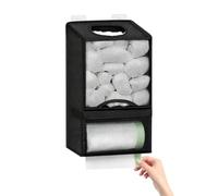 Genérico Shopping Bag Organizer - Grocery Bag Holder | Wall Mounted Storage Solution | Grocery Bags Organizer | for Kitchen Bathroom Laundry Pantry Garage Home Camping