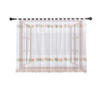 Genérico Short Window Curtain - Country Style Cafe Curtain, Light Filtering