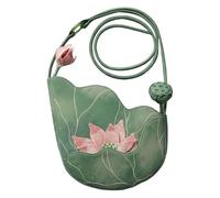 Genérico Shoulder Bag - Retro Floral Embroidery Handbag Spacious Carryall Tote | Vintage Embroidered Purse Casual Work Bag Everyday Satchel | For Adults Girls Wife Girlfriend Outdoor Traveling School