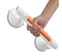 Genérico Shower Grab Bar No Drill Suction Cup Safety Handle with Indicator