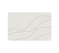 Genérico Shower Mat, Super Absorbent Bathroom Rug Pad 16x24 Inch, Quick Dry Soft Mat for Bathroom Floor, Home Safety Mat, Anti-Slip Protection for Elderly and Child Stability