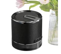Genérico Shower Speaker 5W Portable Suction Cup Bass Wireless ABS | 360° Surround Sound For Bathroom, Outdoor And Travel Use; Strong Bass, 500mAh Battery, Easy Suction Mount