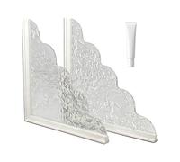 Genérico Shower Splash Guard - Bathtub Water Stopper | Adhesive Barrier Strip with Flexible Seal, Waterproof Corner Protection for Wet Areas, Bathroom Utility Item, Sink Laundry Use