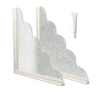 Genérico Shower Splash Guard - Bathtub Water Stopper | Adhesive Barrier Strip with Flexible Seal, Waterproof Corner Protection for Wet Areas, Bathroom Utility Item, Sink Laundry Use