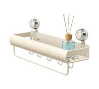 Generico Shower Suction | No Drilling Removable Waterproof Bathroom Wall Showerr | Modern Organizer or Loofah Soap Shampoo Body Wash Walls Tile Home Decor Apartment Dorm Kitchen