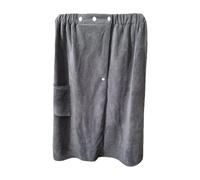 Genérico Shower Wrap - Soft Adjustable Spa Robe, Lightweight Quick-Drying Terry Cloth | Bath Wraps After | Sauna Skirt With Elastic Waistband For Vacation Beach Gym Hotel Honeymoon Relaxing