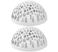 Generico Shrimp Cave - 2 Pieces Betta Hiding Place For Fish Tank, Breeding Shelter Aquarium Decoration, Natural Ceramic Design, Safe Material | Aquatic Habitat For Small Tropical Fish Home Office Aqu