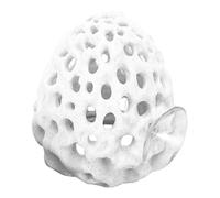 Genérico Shrimp Shelter - Porous Aquarium | Stable Protector with Aquatic Decor Design Safe Spaces For Guppy Hermit Crabs Cichlid Landscaping Breeding Molting Stress Reduction