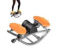 Genérico Side-to-Side Workout Stepper - Portable Fitness Trainer with Resistance Bands, Balance Machine for Knees, Joints, Legs, Glutes, Abs | Stair Step Workout Machine Full-Body Exercise Equipment