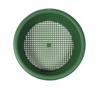 Genérico Sifting Pan - Green Precise Stackable Mesh Pellet Sifter, 1 pieceClassifier Screens Accessories, Portable Gold Pan for Rock, Soil, Dirt, Pellet, Prospecting, Mining, Gardening, Sifting