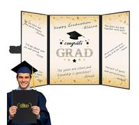 Genérico Sign in Book - Graduation Guest Book | Congratulations Graduate Card 2025 for College Celebrations Alternative Party giffts Keepsake Congrats Grad Signing Memory Card For College Celebration