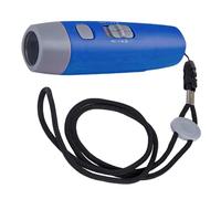 Generico Silbato eléctrico - ABS 12,1 x 3,3 cm | 3 silbatos de alto volumen a pilas con cable | silbatos para entrenadores deportivos para fútbol, baloncesto, voleibol, hockey, camping al aire libre