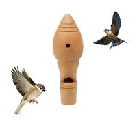 Genérico Silbato Llamador de Aves | Madera para Exteriores Sonido Realista Caza | Imitación Reclamo Señuelo para Aficionados Naturaleza Principiantes Cazadores | Observación Aventuras Exteriores