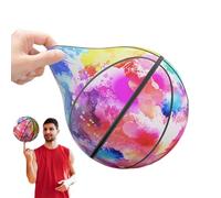 Genérico Silent Basketball - Basket Silenzioso Pallone | Palla Gommapiuma Morbida E Sicura per Bambini | Pallacanestro per CASA Ideale per Allenamento Indoor E Divertimento Senza Rumore