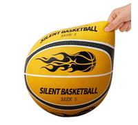 Genérico Silent Basketball - Basket Silenzioso Pallone | Palla Gommapiuma Morbida E Sicura per Bambini | Pallacanestro per CASA Ideale per Allenamento Indoor E Divertimento Senza Rumore