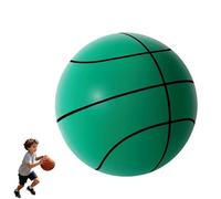Genérico Silent Basketball, Quiet Indoor Safe Premium Foam Ball for Training, Lightweight Dribble Training Toy, Never Shrunken or Inflated, Boys & Girls (Green,Size 3)