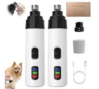 Genérico Silent Groom Pro Nail Grinder, Silent Groom Pro, 2025 New Silent Groom Pro Nail Grinder, USB Rechargeable Pet Nail Grinder, Dog Nail Trimmers, Pet Paws Grooming Smoothing Tool (D)