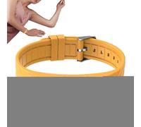 Genérico Silent Vibration Wristband - 8x1 Inches Adjustable Alarm Bracelet for Punctual Reminders and Sleep Management, Lightweight Comfortable Design with Alert Settings, Wearable Timer