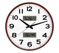 Genérico Silent Wall Clock - Analog Wall Clock | Battery Operated Analog Walls Clocks, Battery Operated Bedroom, Office, Class Room, Living Room Kitchen