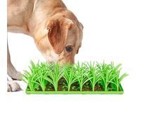 Genérico silicona Grass Mat - Pet Snuffle Pad | Silicona Grass Pads | Silicones Grrass Mats for Large Medium Small Breed Dogs and Cats | No -Slip Snuffle Pad for Large, Medium, Small Breed Dogs