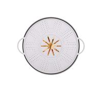 Generico Silicona Splatters Guard | Splash Shield Cover | Foldable Splatter Screen | Microwave Splatter Cover for Skillet Bacon Pot Cooking, Vented Plate Guard Stove Kitchen Cookware Bakers