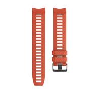 Genérico Silicone 22mm Width Band Replacement Watchband For Instinct Smartwatch Bracelet(Flame Red)