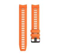 Genérico Silicone 22mm Width Band Replacement Watchband For Instinct Smartwatch Bracelet(Orange)