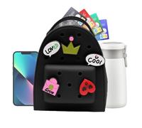 Generico Silicone Backpack For Women, Waterproof Jelly Backpack, Cute Silicone Backpack, Cartoon Adjustable Travel Bag, Lightweight Backpack Purse, Girl's Travel Backpack, Waterproof Cartoon Backpack,