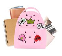 Generico Silicone Backpack For Women, Waterproof Jelly Backpack, Cute Silicone Backpack, Cartoon Adjustable Travel Bag, Lightweight Backpack Purse, Girl's Travel Backpack, Waterproof Cartoon Backpack,