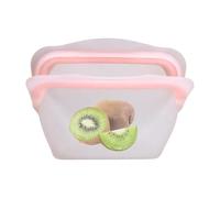 Genérico Silicone Bags For Food Storage, Leakproof Stand Up Silicone Container, Reusable Food Storage Bags For Meal Prep Lunch Snack Travel Camping Office Kitchen School Cheese Fruit Organization Use